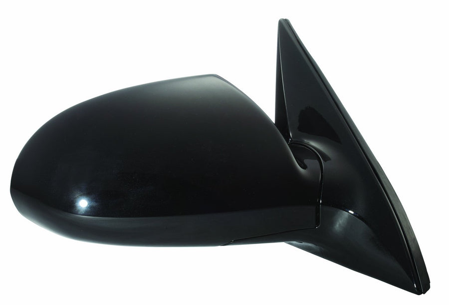 Fit System Side Passenger Mirror for Hyundai Elantra Sedan, Black, PTM, Foldaway, Heated Power