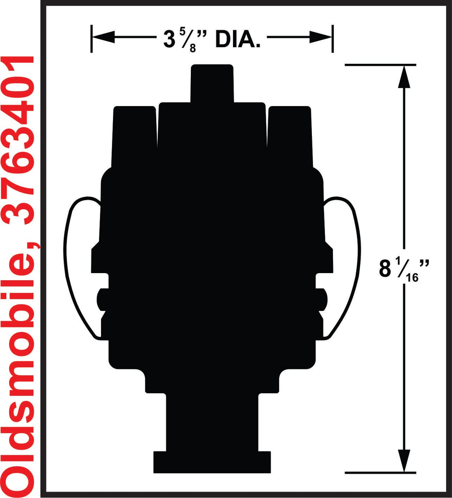 Unilite Mallory Distributor Oldsmobile 330-455