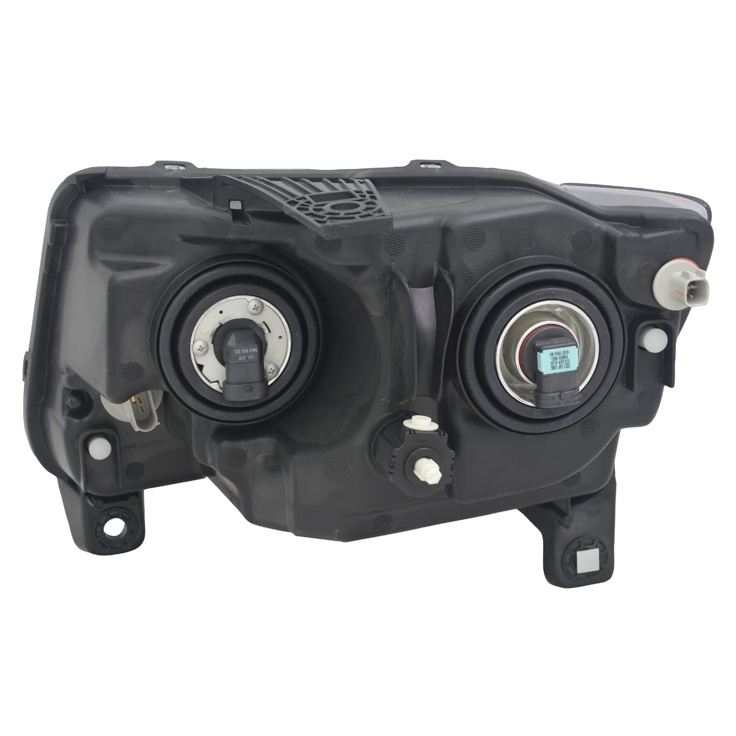 Right TYC Headlight Assembly Compatible with 2013-2017 Jeep Compass
