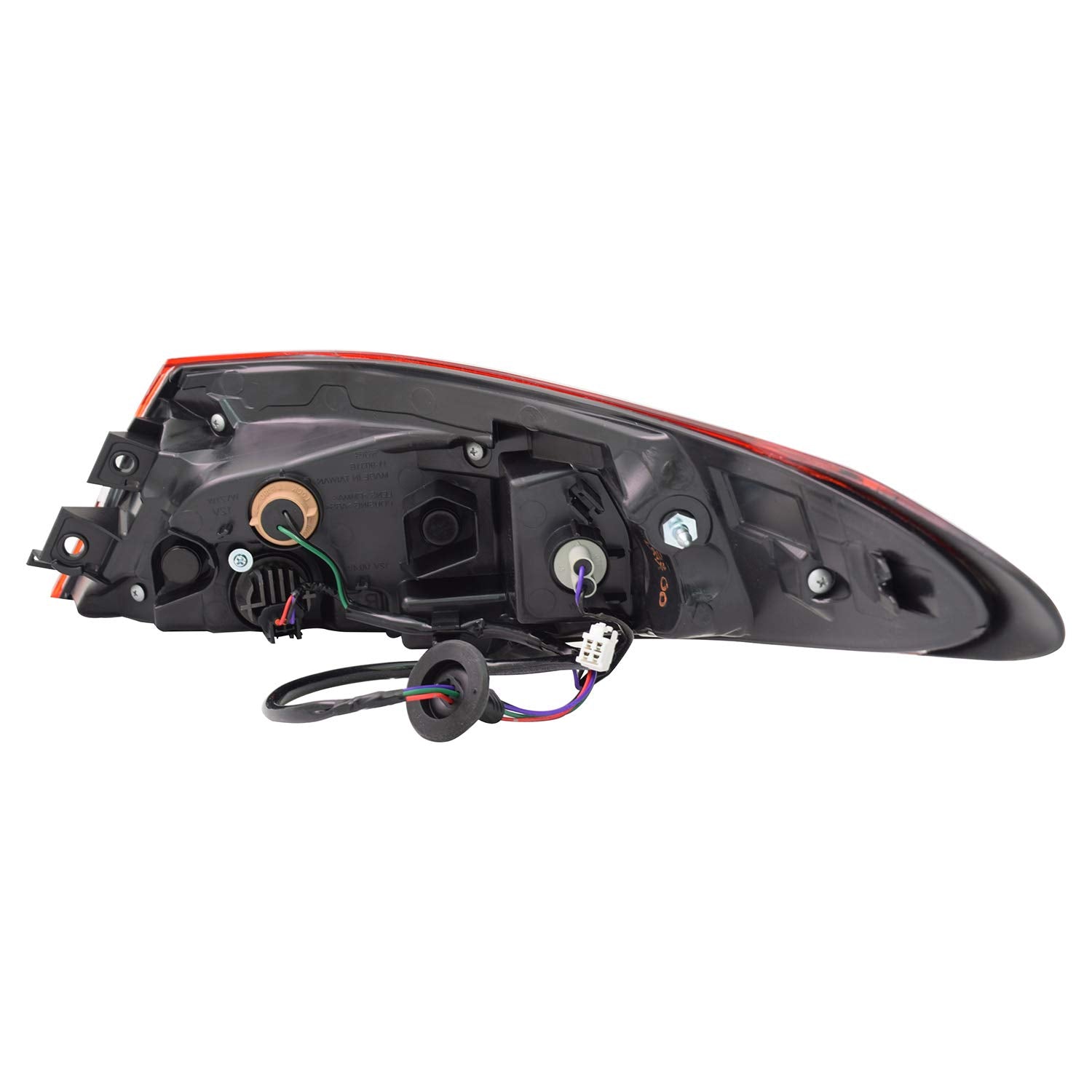Left TYC Tail Light Assembly Compatible with 2018-2020 Toyota Camry