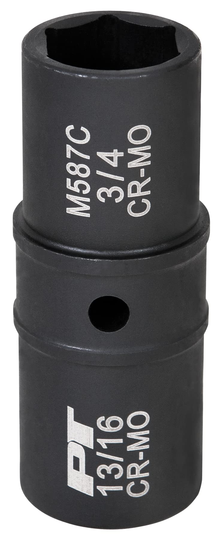 M774 Performance Tool 1/2-Inch Drive Flip Socket Set - 4-Piece Metric & SAE Kit with Thin Wall Design for Lug Nuts, Wheel Bolts & More
