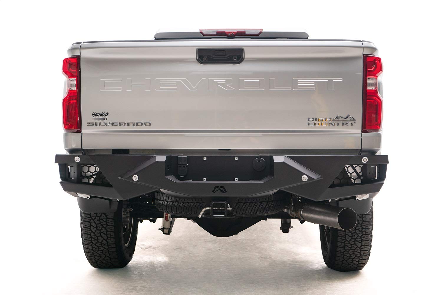 Fab Fours Vengeance CH20-E4951-B Full Width Raw Rear HD Bumper