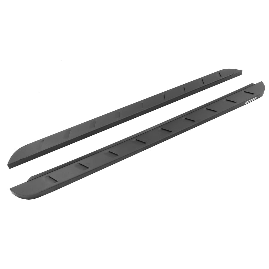 RB10 Slim Go Rhino Running Boards | 68", Galvanized Steel, Textured Black | 630068SPC