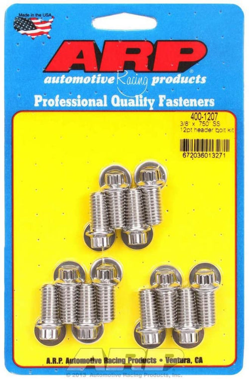Header Bolt Kit ARP 400-1207