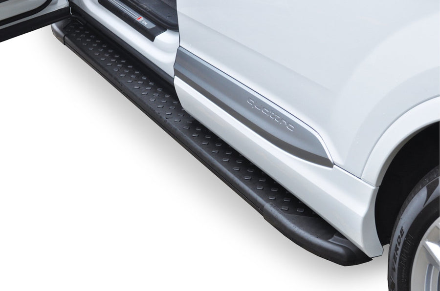 Black RAL Romik Running Boards for Acura / Honda 62108419
