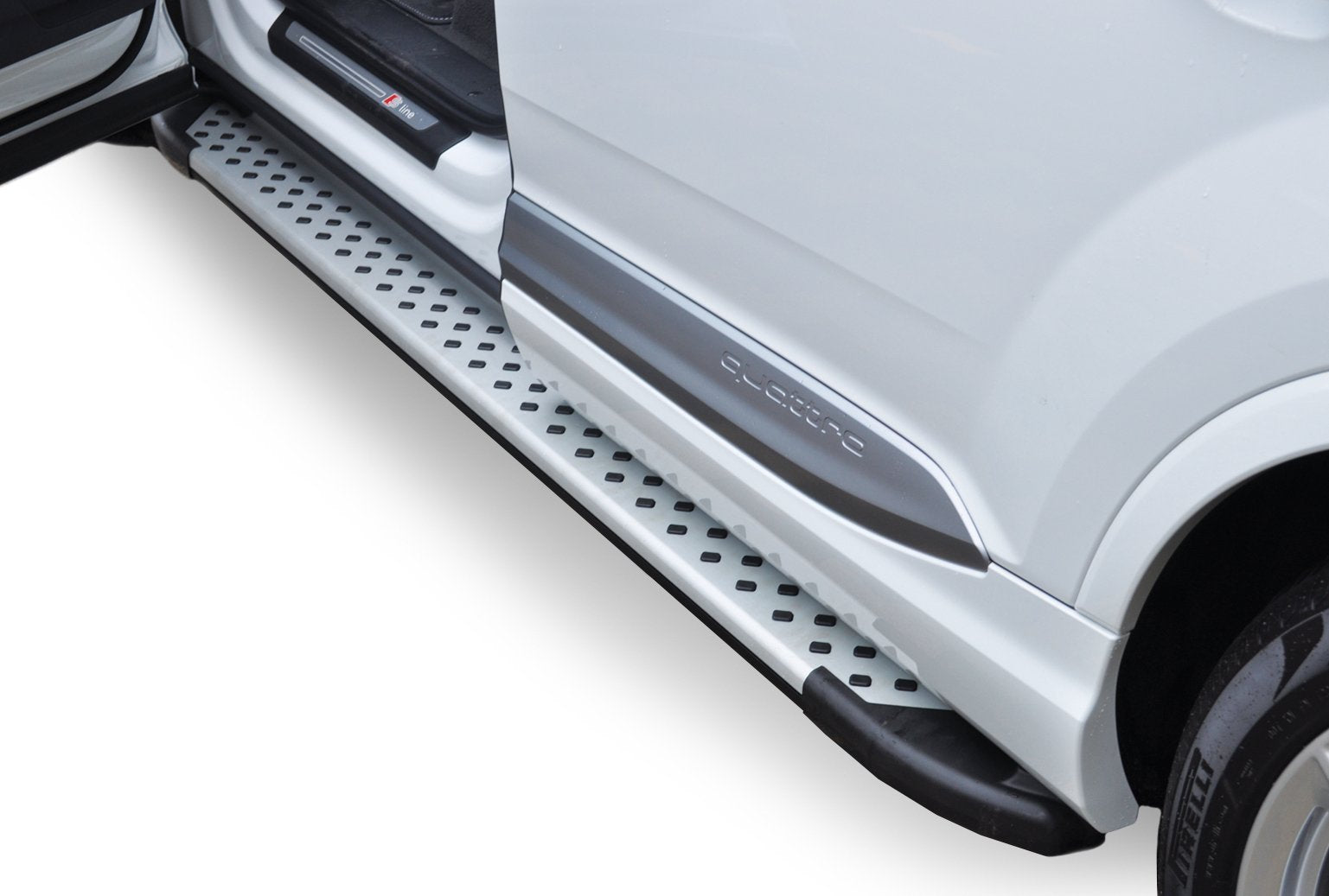 Silver Romik 69012418 RAL Running Board for VW