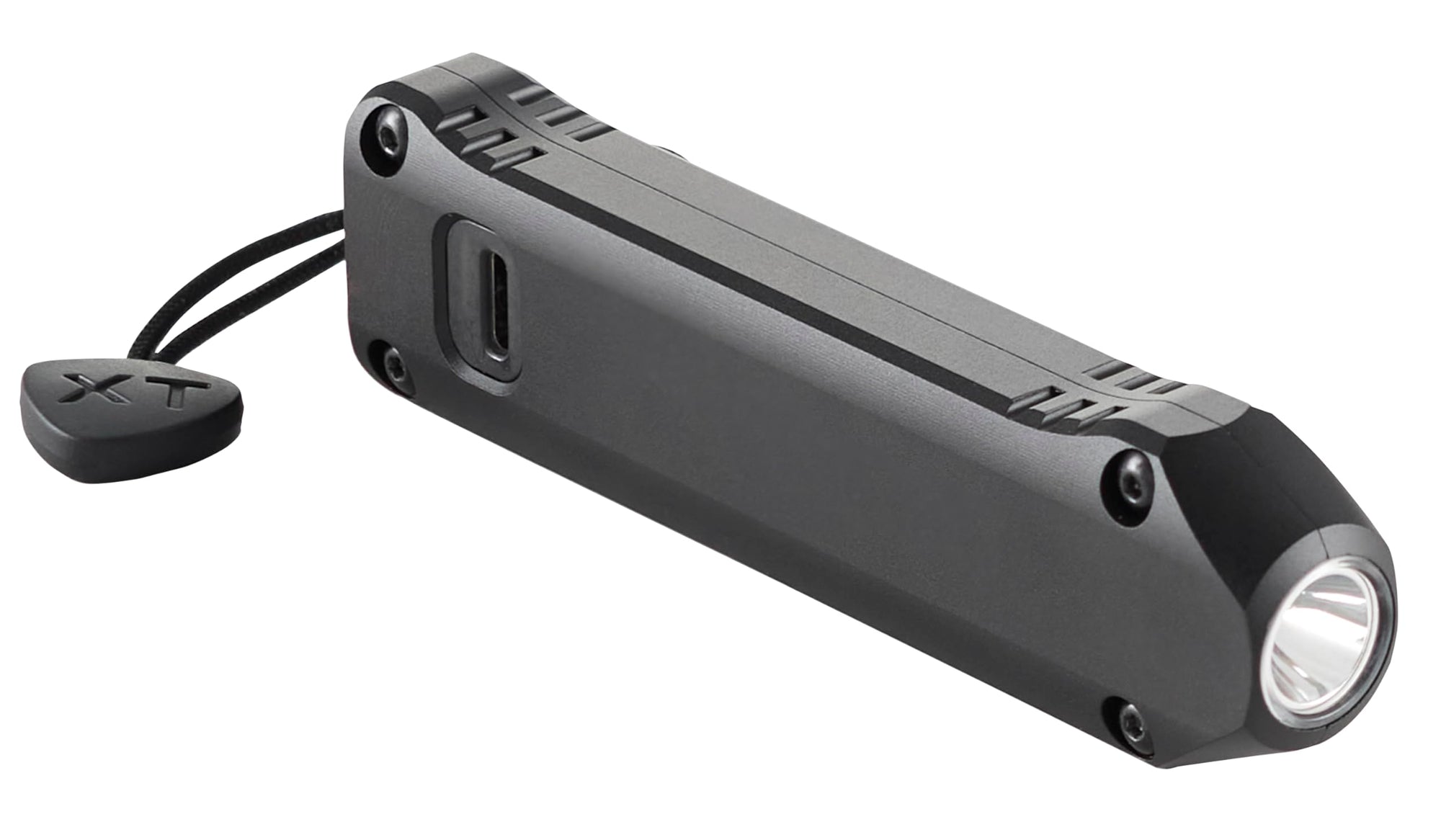 Wedge XT Streamlight 500-Lumen 1,900-Candela Flat Everyday Carry Flashlight, Includes USB-Cable and Pocket Lanyard, Black