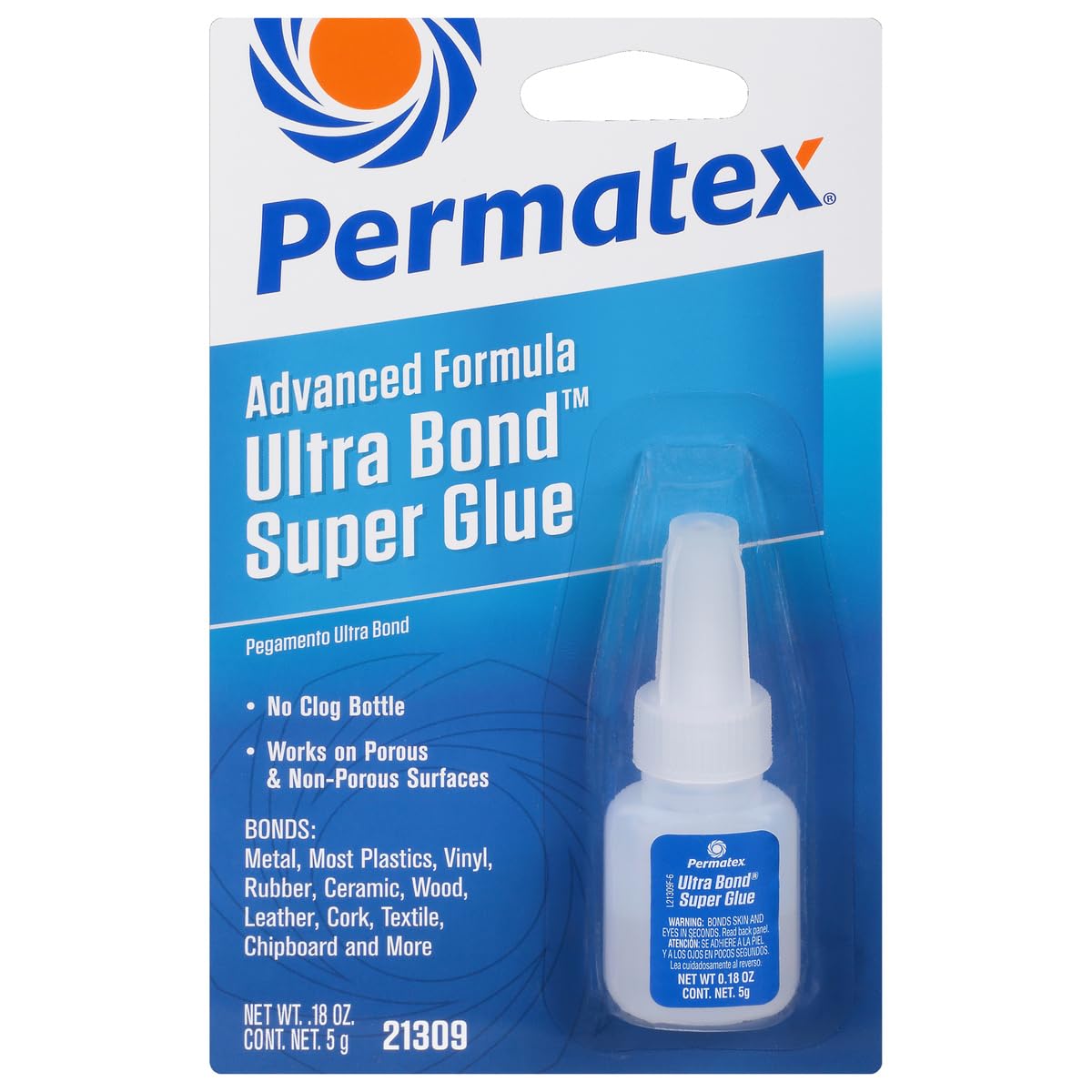 Ultra Bond Permatex Super Glue, 5 g