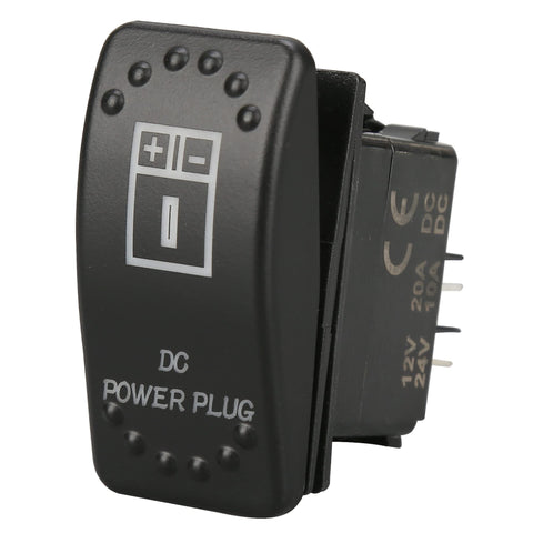 Rocker Switch Bulldog Winch 20319- DC Power Plug