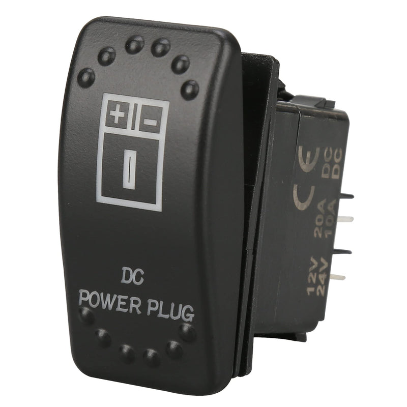 Rocker Switch Bulldog Winch 20319- DC Power Plug