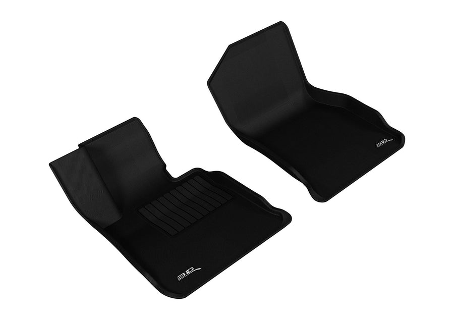 3D MAXpider Kagu Custom Fit Floor Mat (Black) for 2014-2020 BMW 4 Series (F32) / (F33) / (F36) - 1ST Row