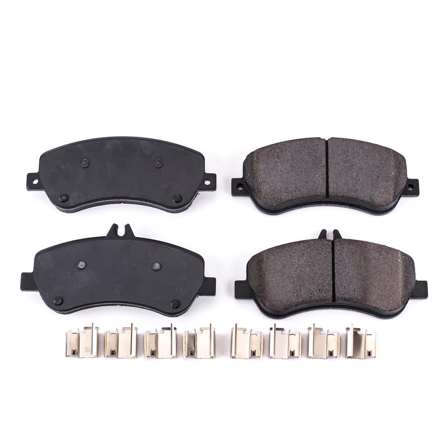 Power Stop Brake Kit Front For Mercedes-Benz GLK250 2013-15 | Mercedes-Benz GLK350 2010-15 - Ceramic Brake Pads With Installation Hardware, 17-1406