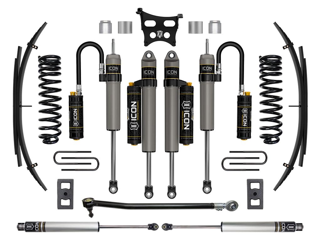 2023 Ford F-250/F-350 Super Duty ICON 4WD Diesel, 2.5" Lift, Stage 5 Suspension System w/Expansion Packs