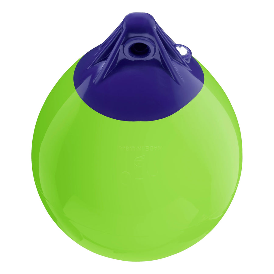 A-0 Polyform Standard Blue Ropehold - Lime Buoy