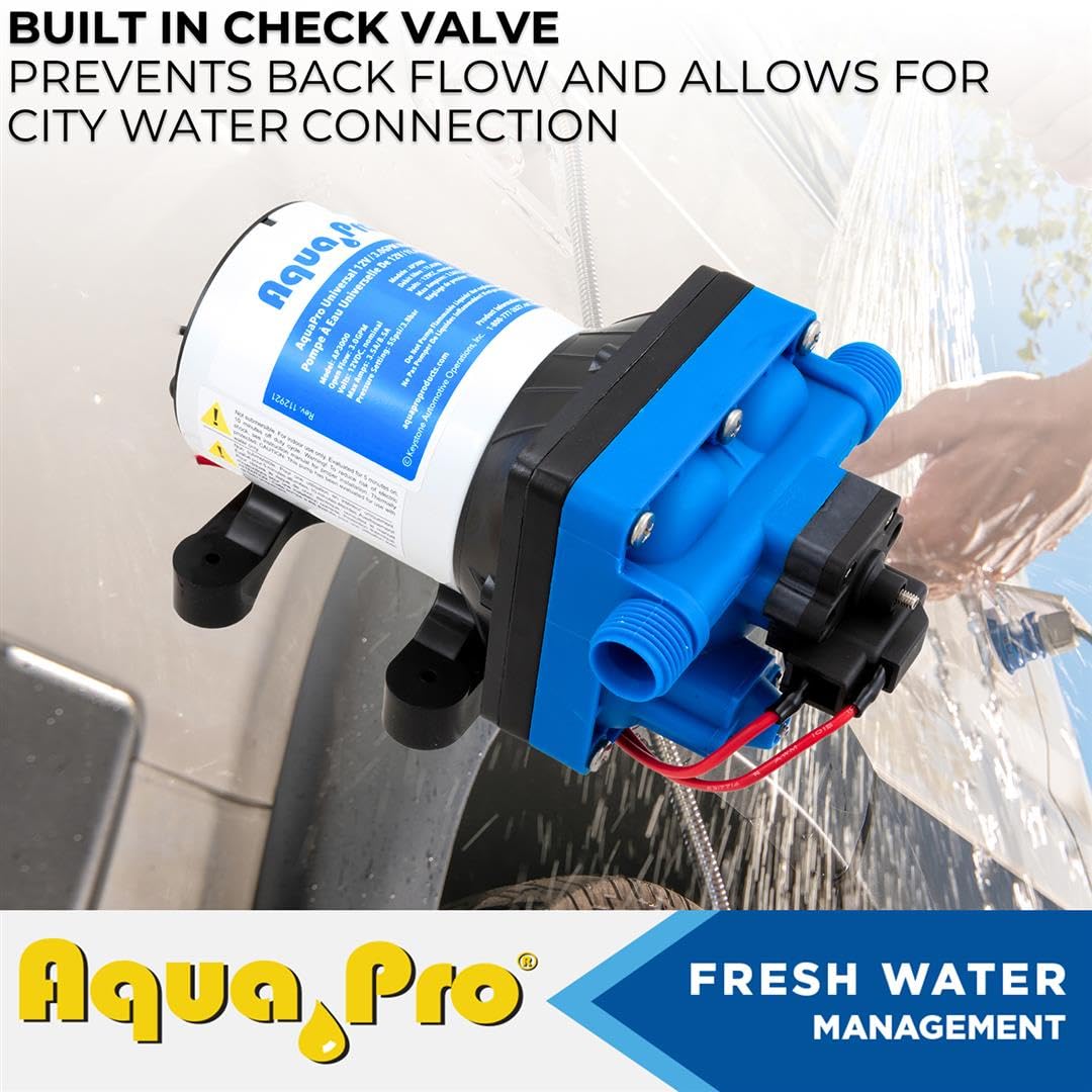 3.0Gpm Aquapro 21847 12V MUL-Fixture Pump