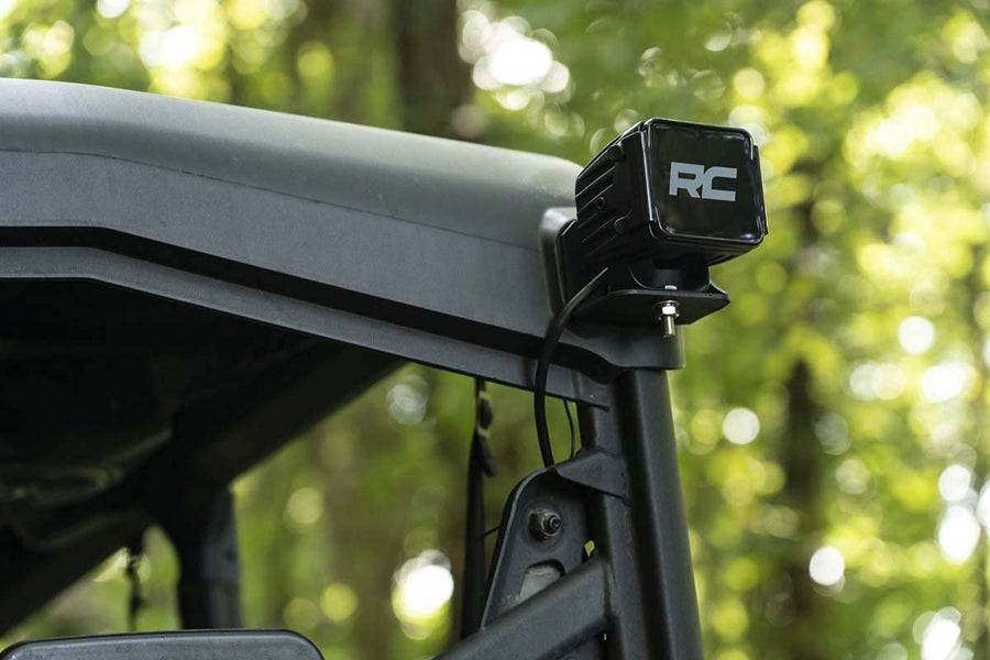 Rough Country 3" Wide Angle Rear OSRAM LED Kit for 16-22 Can-Am Defender - 71024