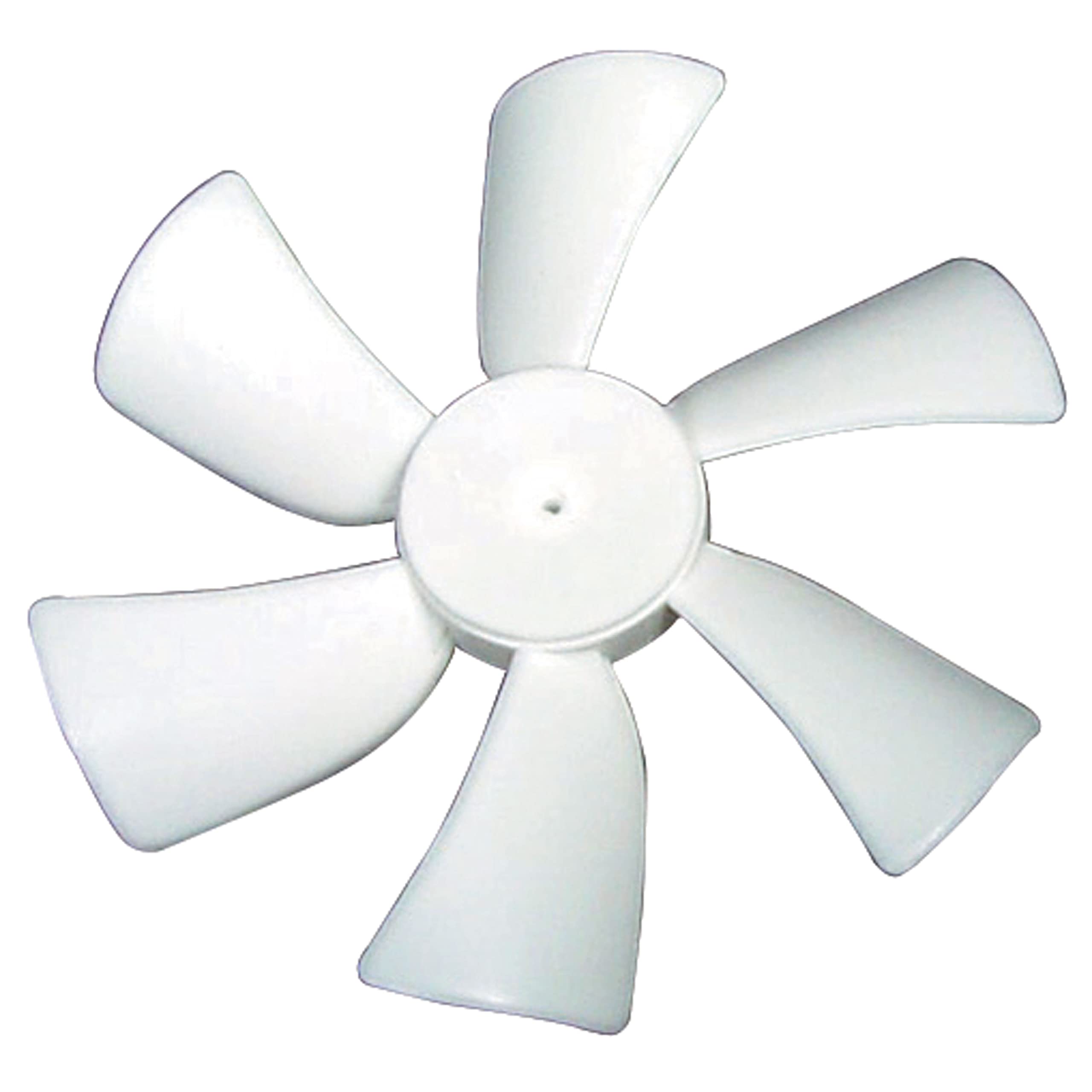 Replacement Fan Blade Ventline BVC0466-00 (6-Blade) 6" Dia. CW for Ventadome RV Roof Vents, White
