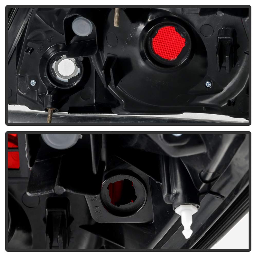 Nissan Altima Left Driver Side Tail Light Xtune ALT-JH-NA07-4D-OE-L