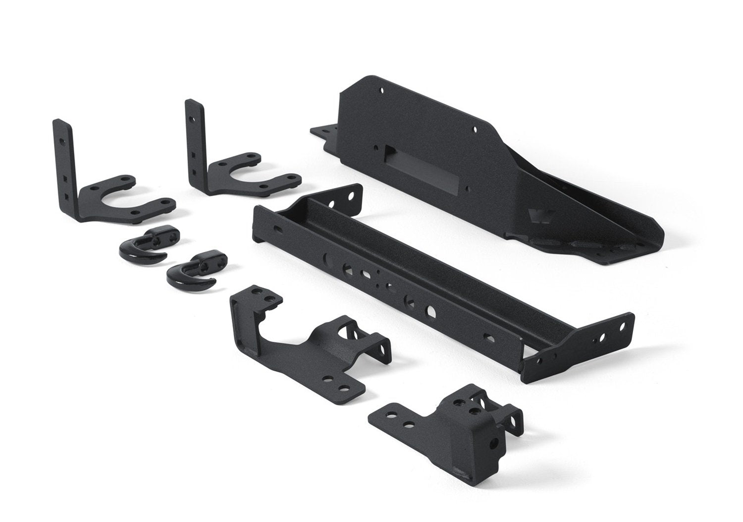 Fixed Winch Mount WARN 74249 for M8274-50 Winches, Fits: Jeep Wrangler (2007-2011)
