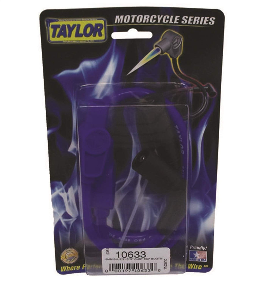 Taylor Cable 10633 Spiro-Pro blue 21.5/9in custom MC 180 8mm