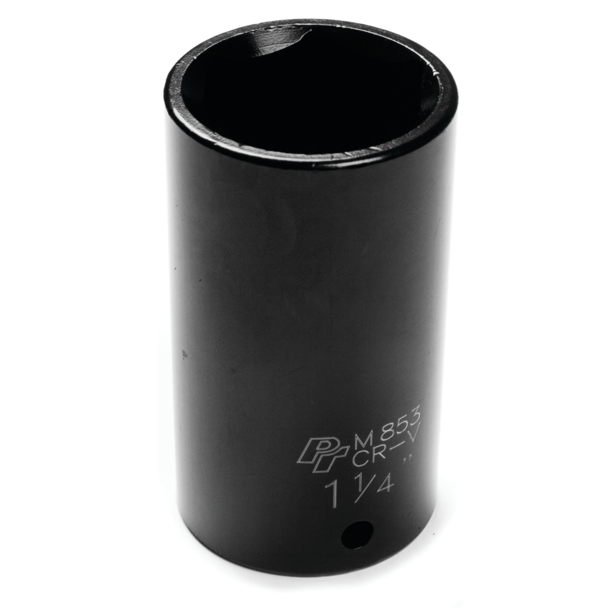 1/2-Inch Drive Performance Tool M853 6-Point Impact Socket, 1-1/4-Inch for Heavy-Duty Applications with Increased Torque and Durability