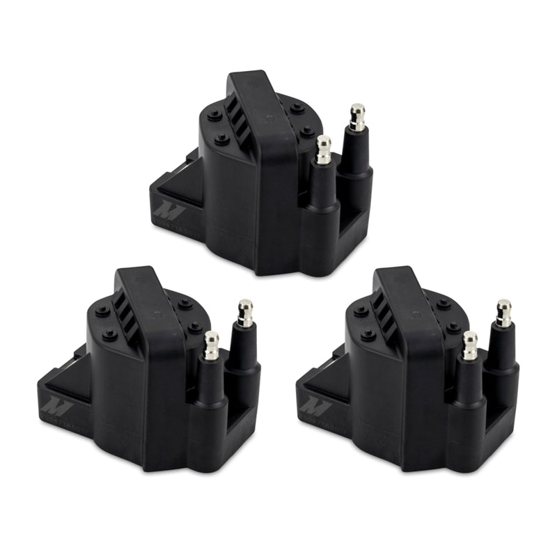 Mishimoto Coil Pack Ignition, Compatible with Buick Century V6, 1985-2005, Set of 3