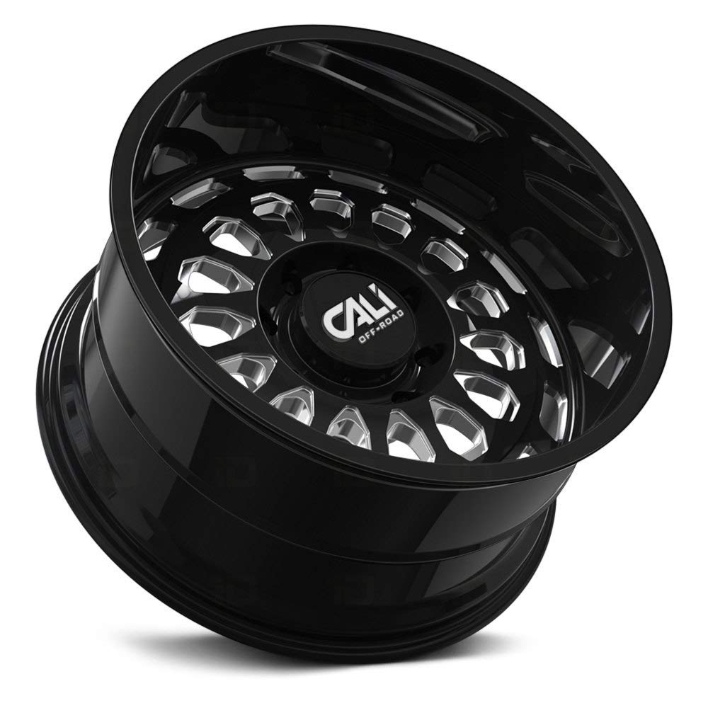9113-24470BM CALI OFF-ROAD Paradox 9113 Gloss Black/Milled Spokes 24X14 8-170 -76mm 125.2mm