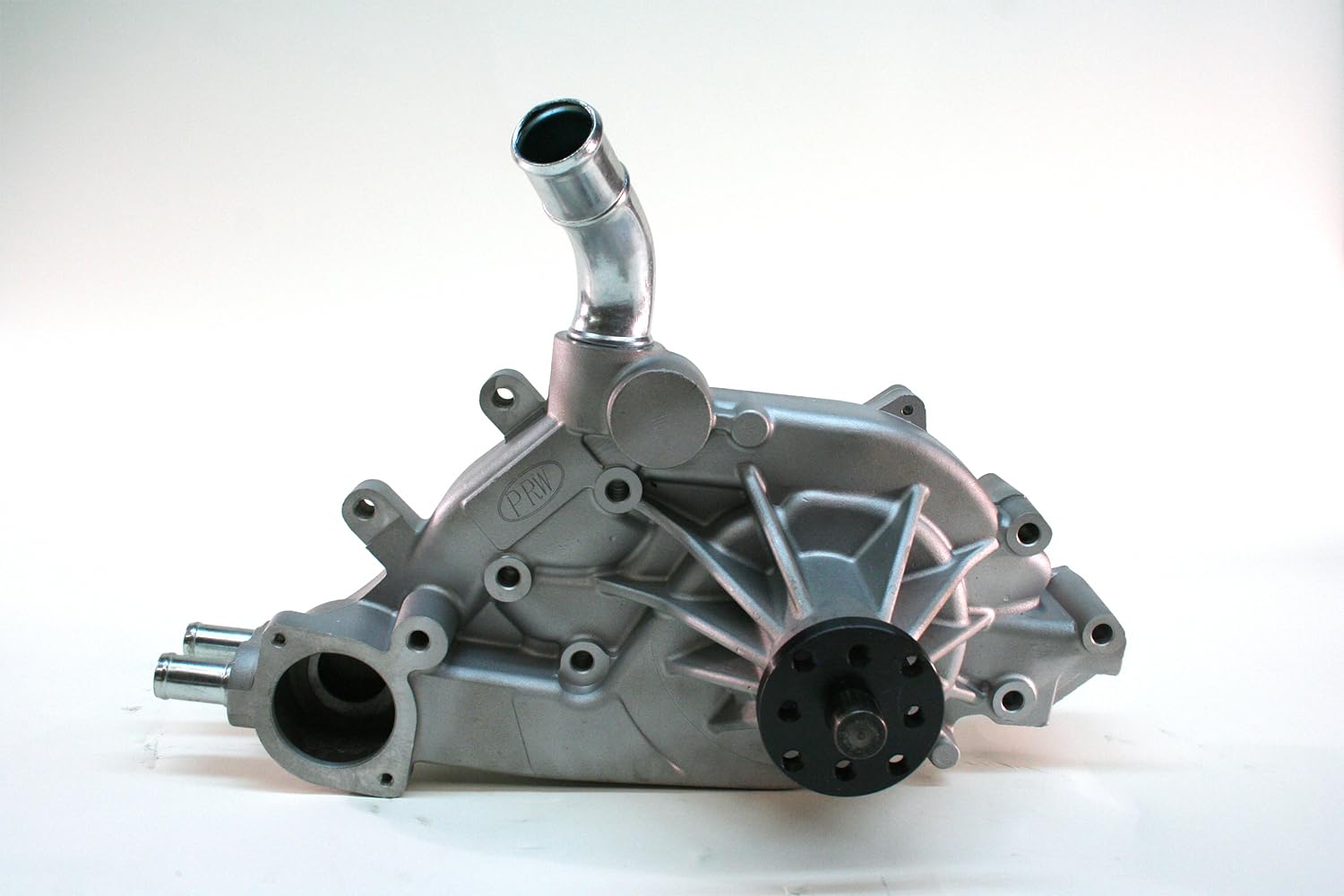 1434606 PRW INDUSTRIES, INC. Water Pump - Mechanical - Performance Quotient High Flow - 3/4 in Pilot - Pump Only - Aluminum - Natural - GM LS-Series - GM Fullsize SUV/Truck 1997-2006 - Each