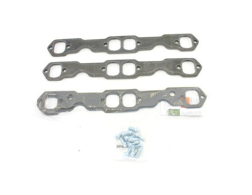 Header Flange Patriot Exhaust H7894 for Small Block Chevy Rectangle