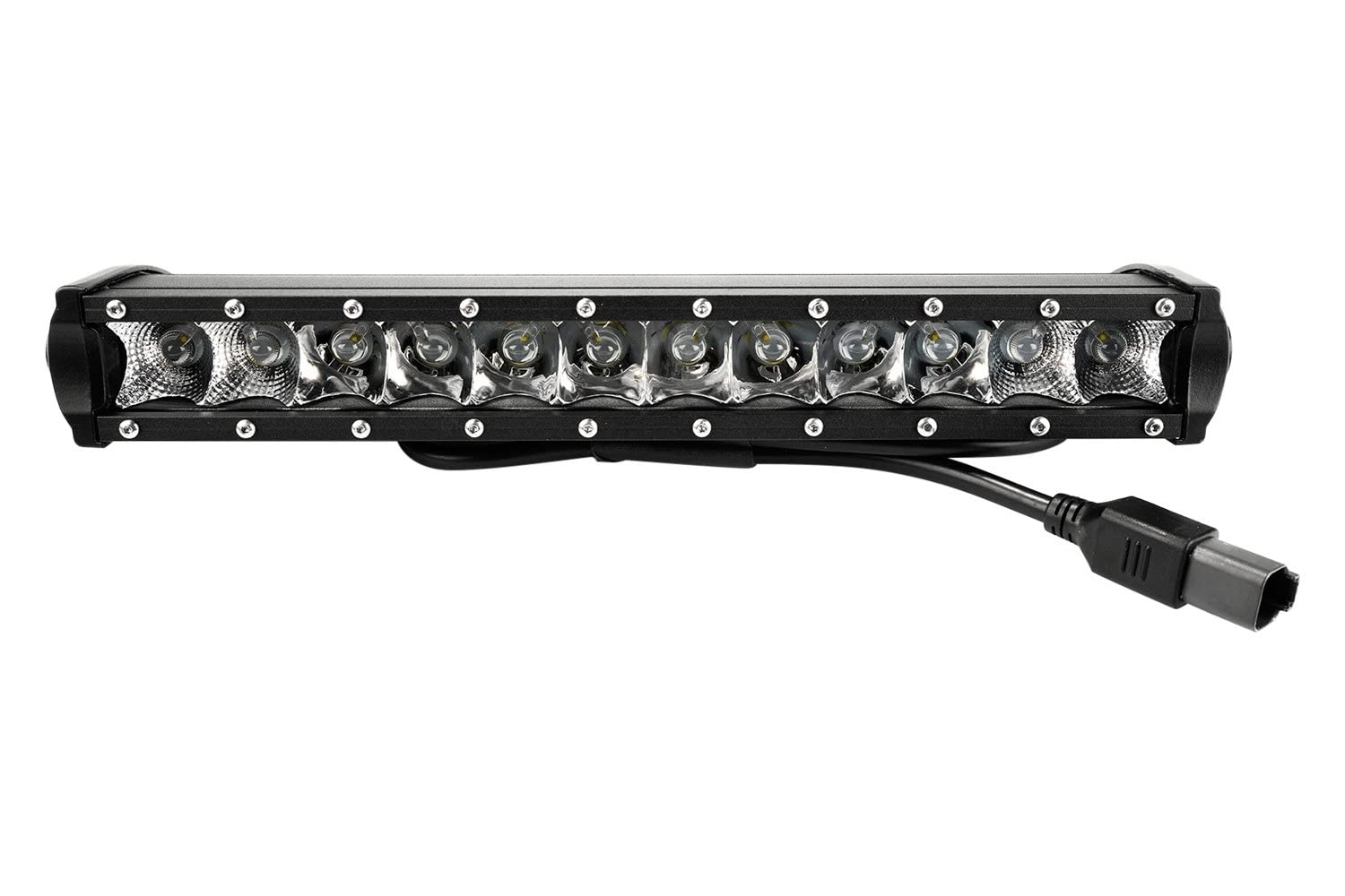 12" Single Row Led Light Bar Southern Truck, 50W Cree (Dt Harness 79900, 79904)