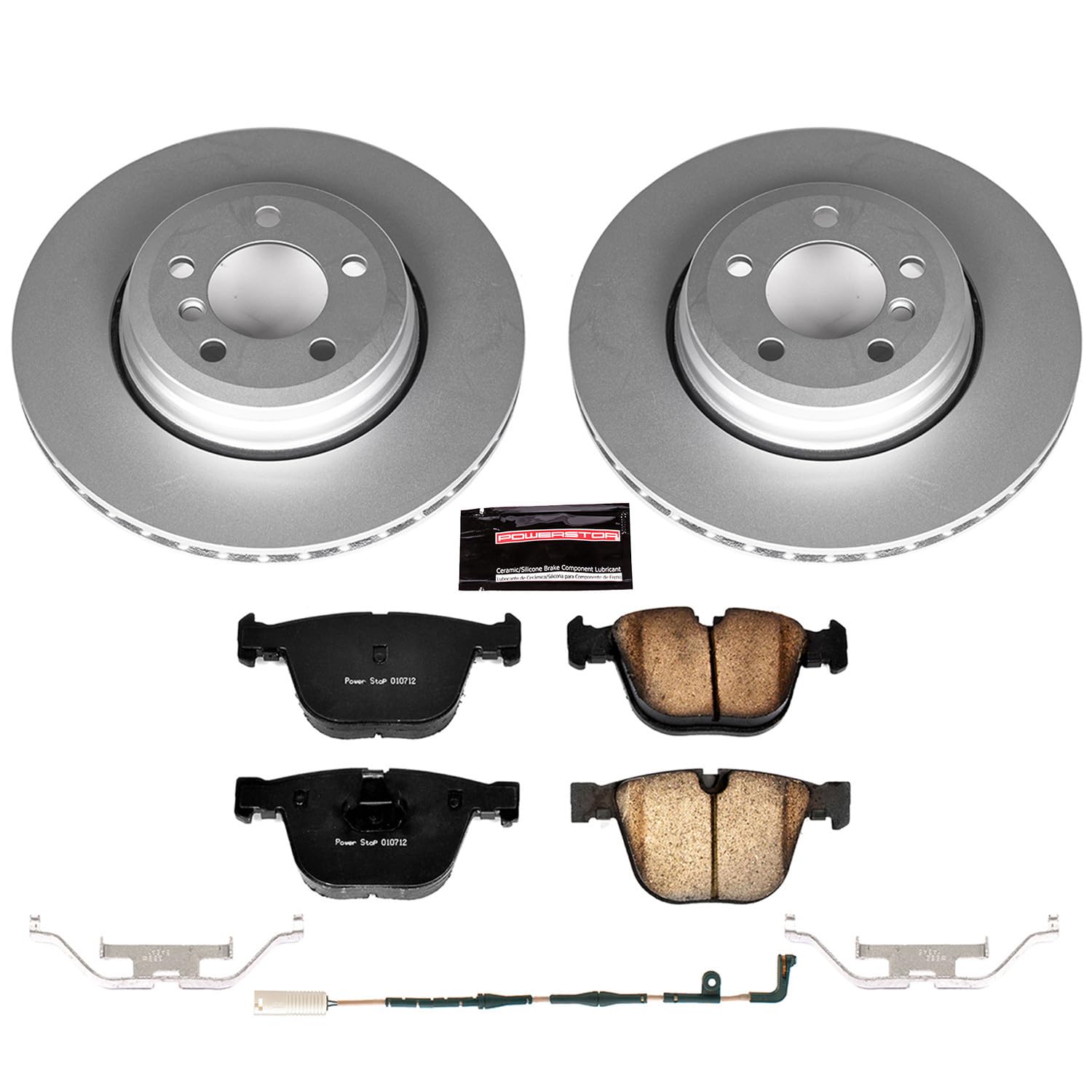 Power Stop CRK2086 Z23 Evolution Geomet Coated Brake Kit For BMW 745Li 2002-2005, BMW 745i 2002-2005, BMW 760Li 2003-2005, BMW 760i 2004-2005 [Model Specific]