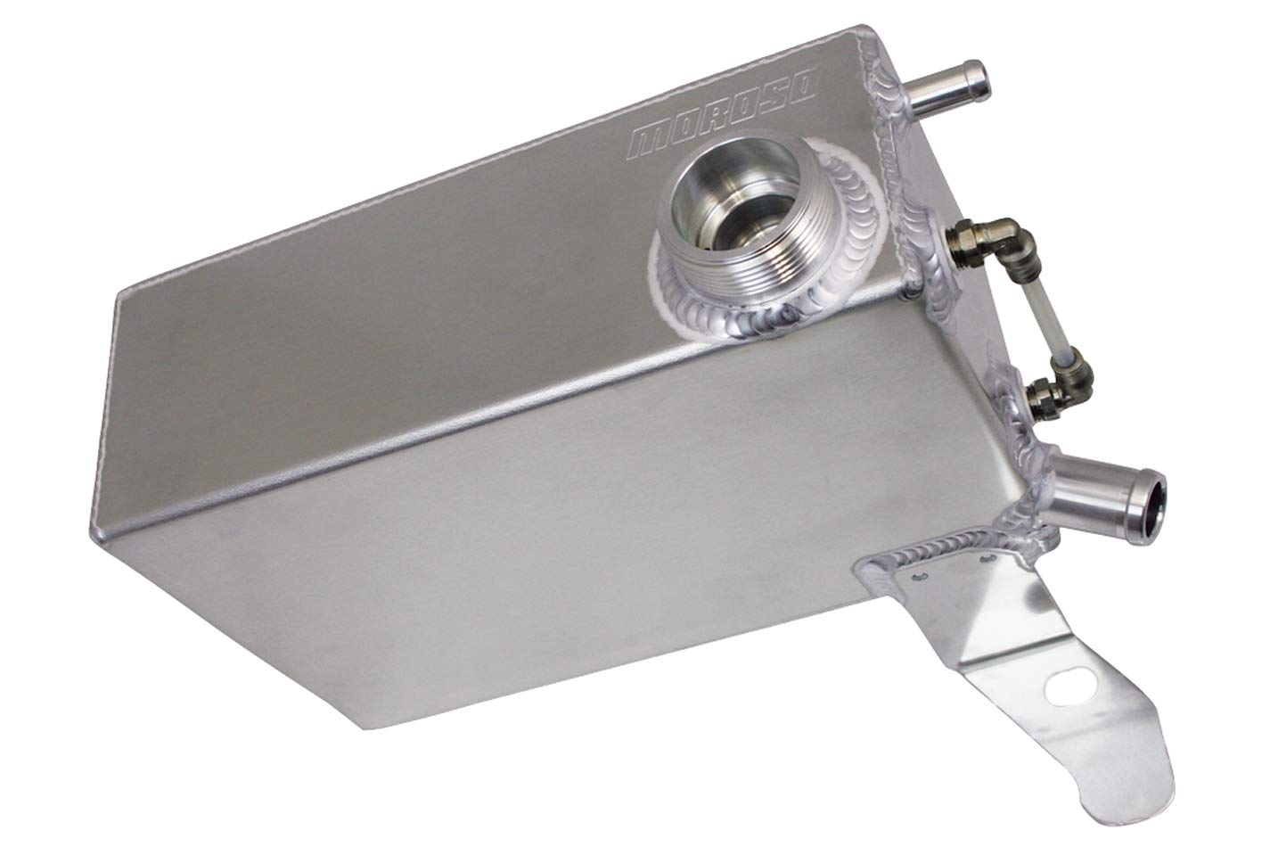 Coolant Tank Moroso 63854 Aluminum, 07-13 Silverado/Sierra w/Gas Engine, 14-18 2500/3500 w/Gas Engine