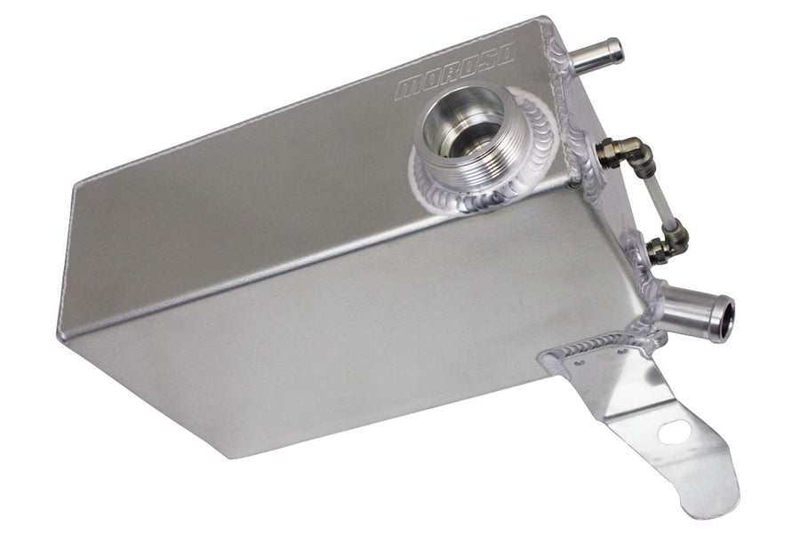 Coolant Tank Moroso 63854 Aluminum, 07-13 Silverado/Sierra w/Gas Engine, 14-18 2500/3500 w/Gas Engine