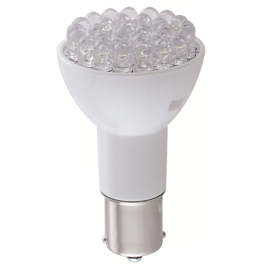 LongLife Green 1010503 LED Replacement Light Bulb for long-neck Reading Light with 1383/1156 base 150 Lumens 12v or 24v Natural White