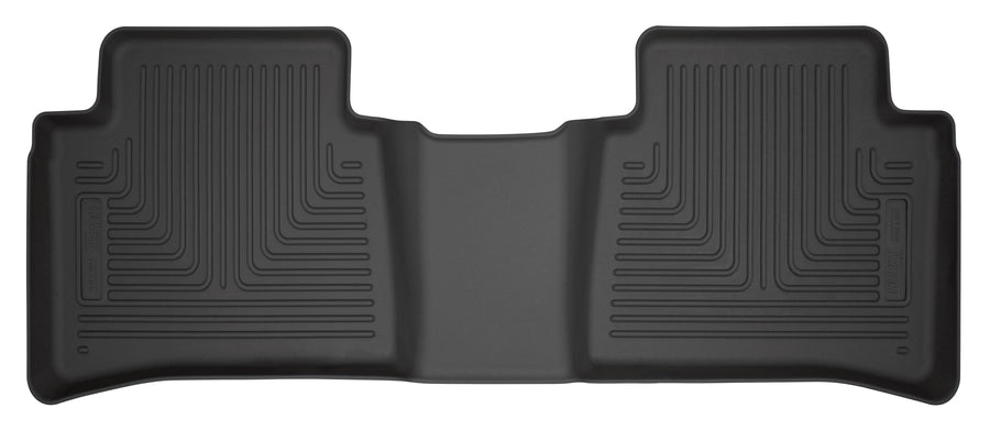 Weatherbeater Husky Liners Floor Mats | Fits 2020-2025 Toyota Corolla, Sedan | 2nd Row, 1-pc Black - 14291