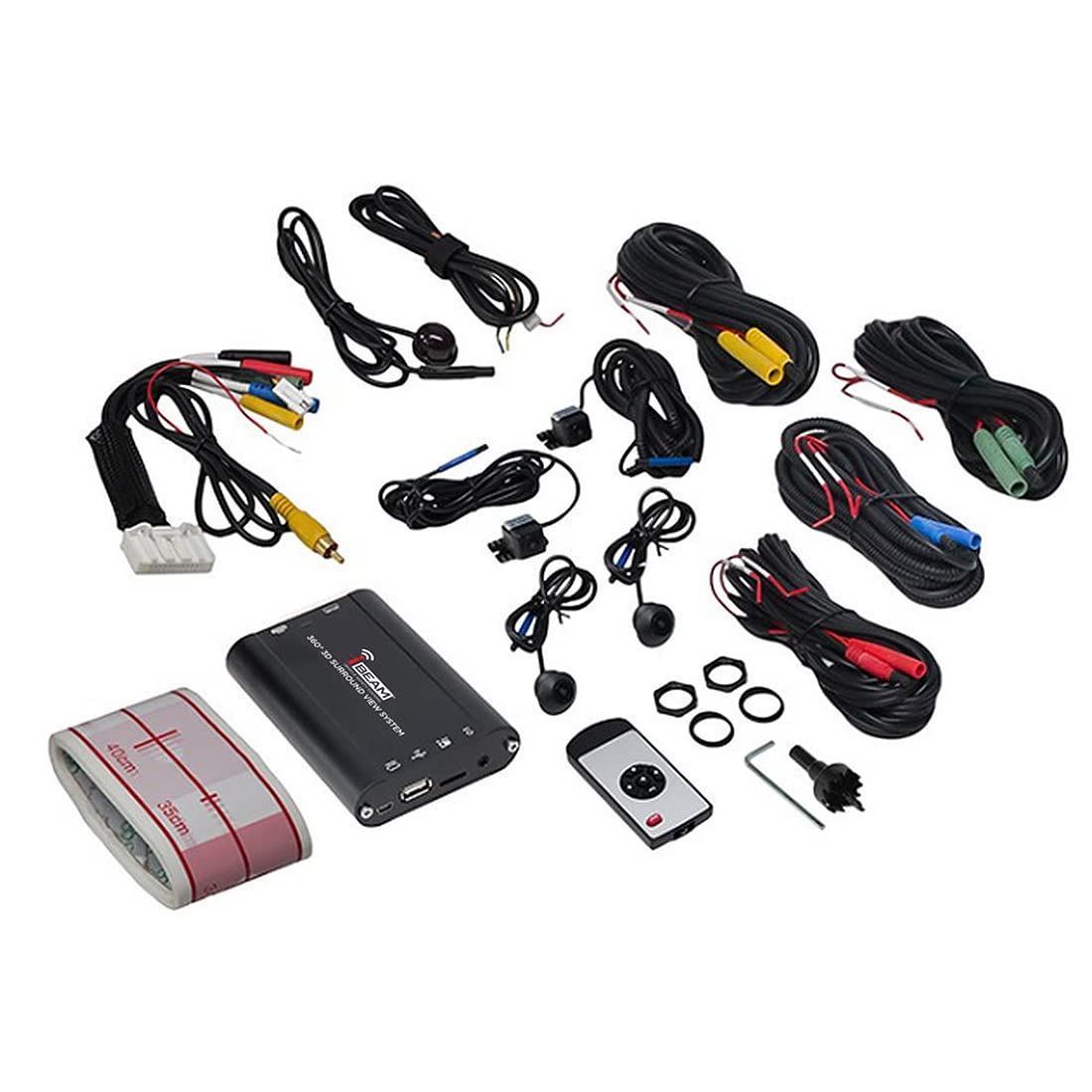 360-Degree iBeam 3D SVM Camera System with DVR