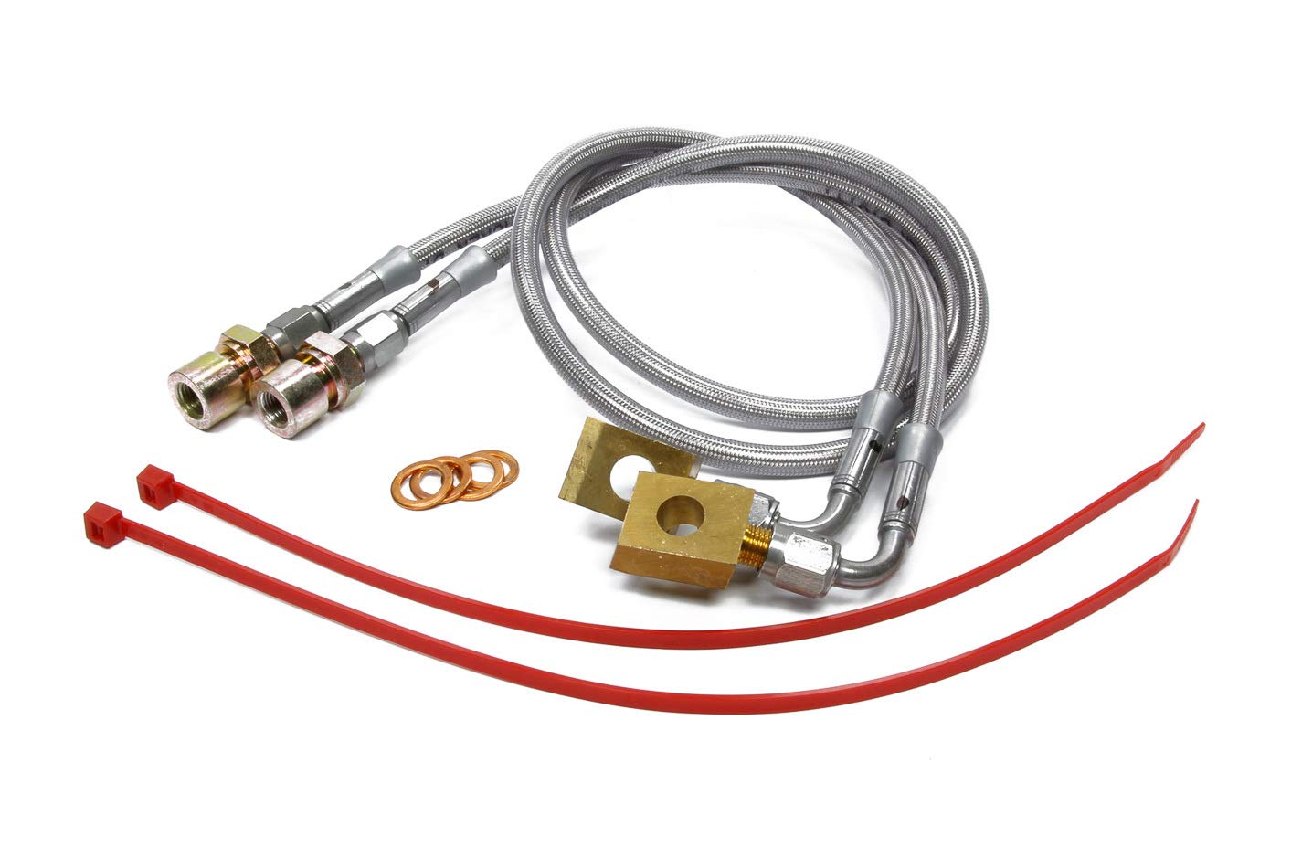 4"- 8" Skyjacker Stainless Steel Brake Line - Pair