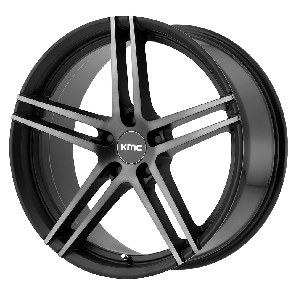 KMC Wheels 19X8.5 KM703 5X112 S-BLK TITAN FACE 35MM - KM70398557535