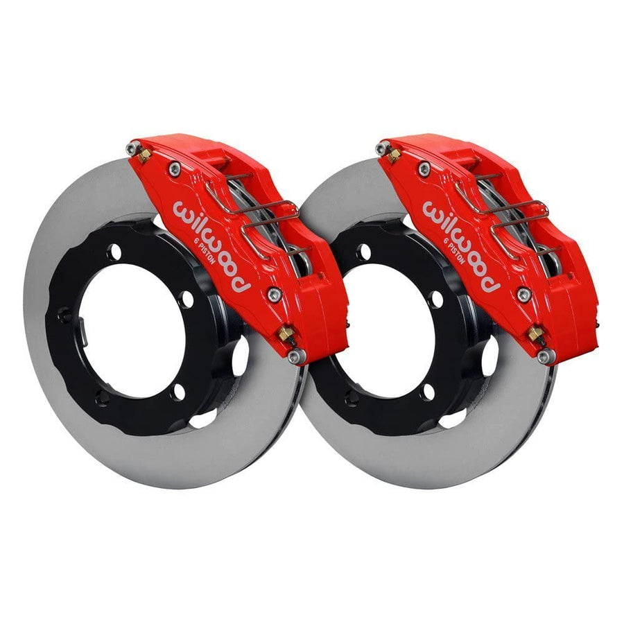 Front Hat Kit DP6A, 11.75" Rotor, Red