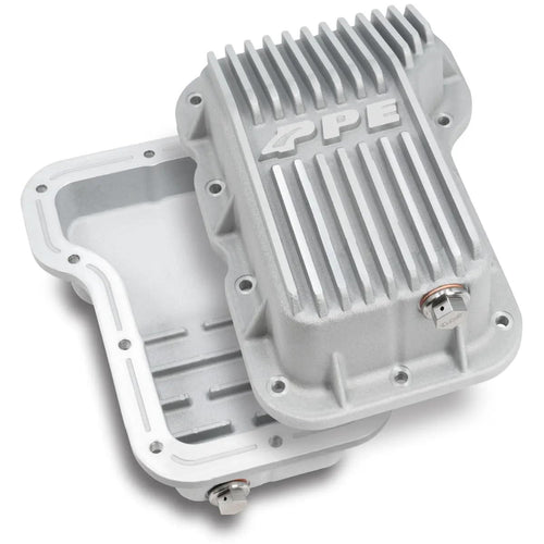 PPE Heavy Duty Cast Aluminum Oil Pan (Raw) Compatible for 2018+ Jeep Wrangler JL/JT 2.0L or 2019+ Jeep Cherokee 2.0L 214053000