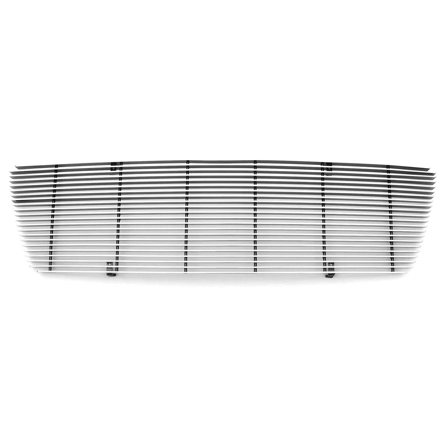 Horizontal T-Rex 21551 Aluminum Polished Finish Billet Grille Overlay for Ford F150