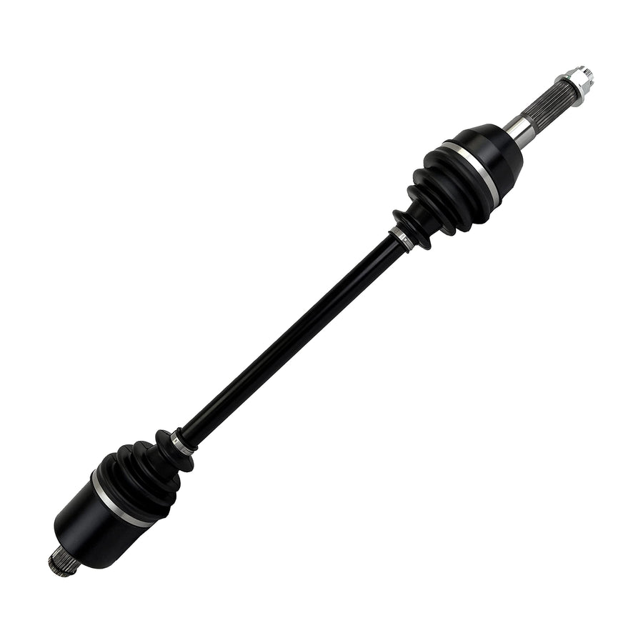 Rear Left/Right Rugged Performance Axle for (2013-18) Polaris Brutus, CNC Precision Components, Stainless-Steel Clamps Coated for High Protection & Machined Heat Treated for Long Life OEM: 1332916