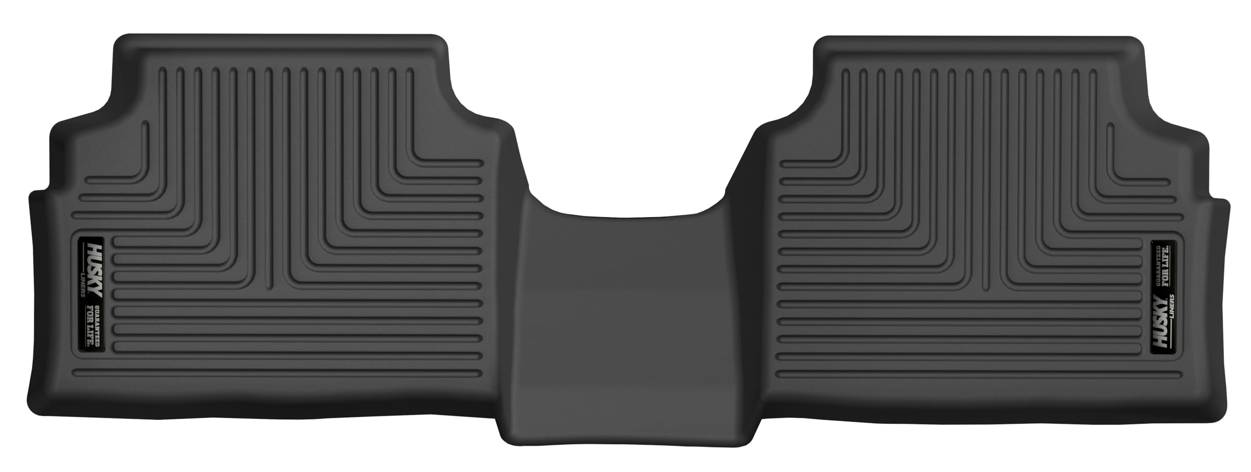 Husky Liners Floor Mats Weatherbeater | Fits 2021-2026 Hyundai Sonata & 2021-2026 Kia K5, Front Wheel Drive ONLY | 2nd Row, 1-pc Black - 12771