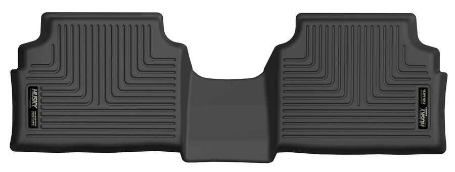 Husky Liners Floor Mats Weatherbeater | Fits 2021-2026 Hyundai Sonata & 2021-2026 Kia K5, Front Wheel Drive ONLY | 2nd Row, 1-pc Black - 12771