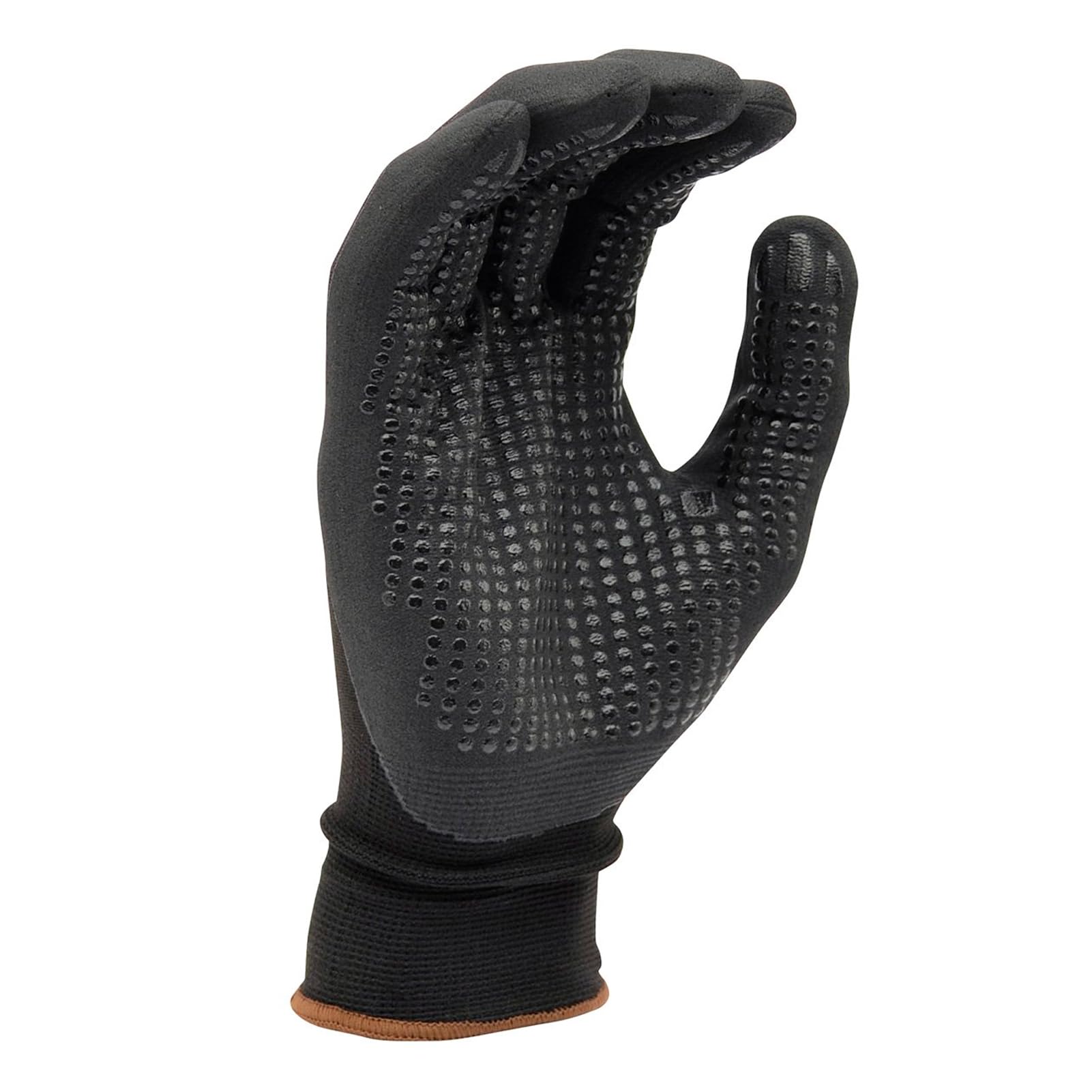 Men's Walker's Coated Nylon Xtra Grip Gloves | Lightweight EN388 Resistant Non-Slip Palm High-Dexterity Work Safety Gloves, Large