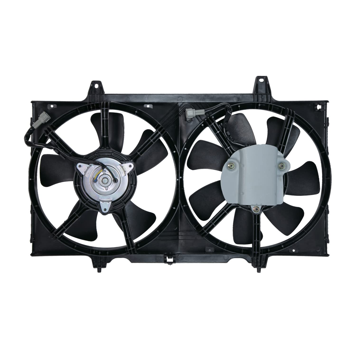 Cooling Fan Assembly TYC 620040 Compatible with 1998-2001 Nissan Altima, Black