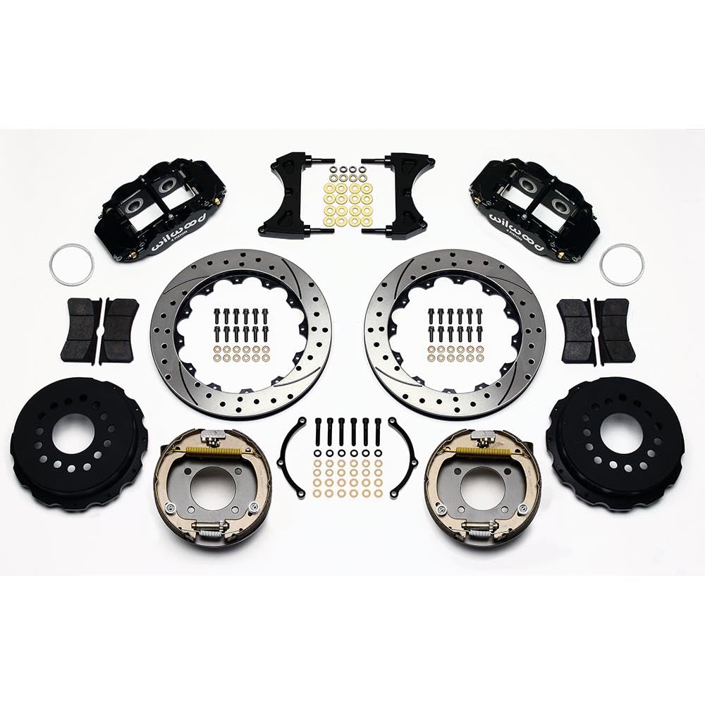 Rear P-Brk Kit, FNSL4R, 12.88" Drilled