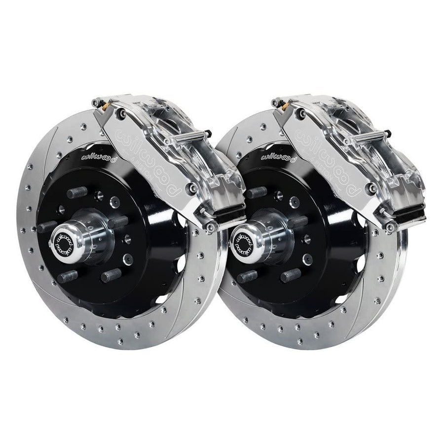 Front Hub Kit FNSL6R,14.00" Drill-Zinc,Pol