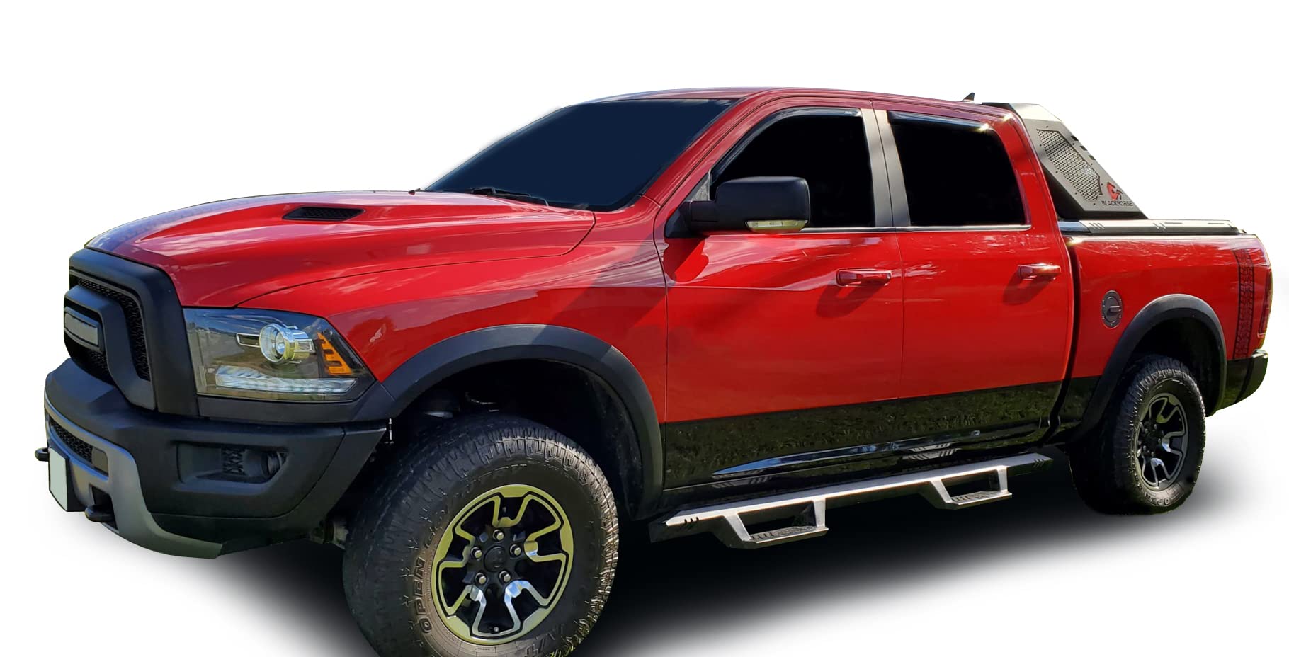 Vigor Roll Bar Black Horse Off Road Modular Compatible with 07-23 Silverado 1500|2007-2023 GMC Sierra 1500,Toyota Tundra-VIRB02B|2009-2010 Dodge Ram1500|2011-2023 Ram1500|2009-2023 Ford F-150