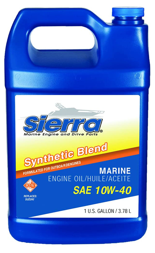 Sierra International 18-9551-3 Engine Oil 44; Semi-Synthetic Gallon - Case of 6